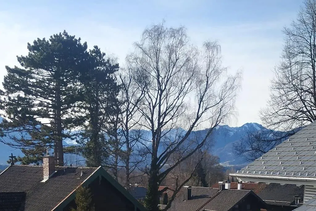 Apartment Ferienwohnung Geraeumiges Atelier Mit Flair Und Bergblick Murnau am Staffelsee